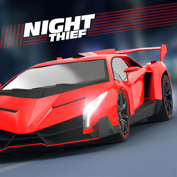 Parking Fury 3D: Night Thief game cover — play free online